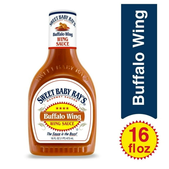 Sweet Baby Ray's Buffalo Wing Sauce 16 fl oz (Pack of 4)