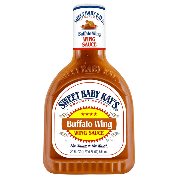 Sweet Baby Ray's Buffalo Wing Sauce, 22 fl oz, Pack of 2