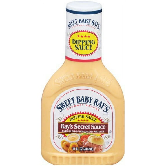 Sweet Baby Ray's Dipping Sauce, Ray's Secret Sauce, 14.5 Oz (Pack of 8)