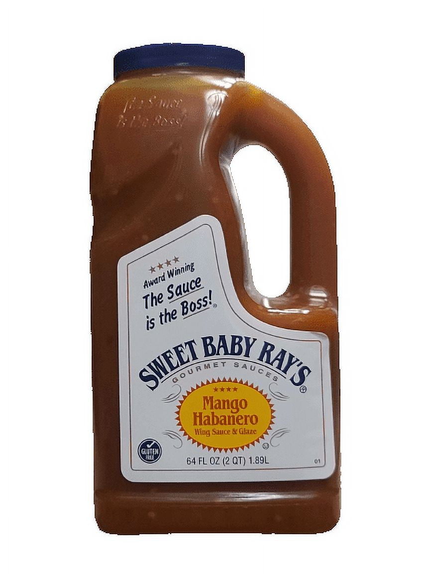 Sweet Baby Ray's Gourmet Sauces Mango Habanero Wing Sauce, 64 oz