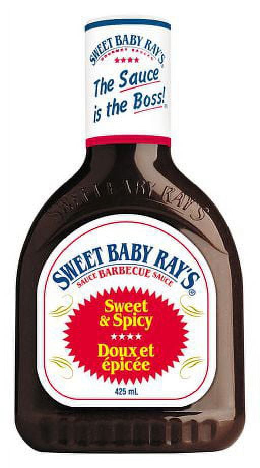 Sweet Baby Ray's Gourmet Sauces Sweet 'n Spicy Barbecue Sauce, 18 Oz (Pack of 6)