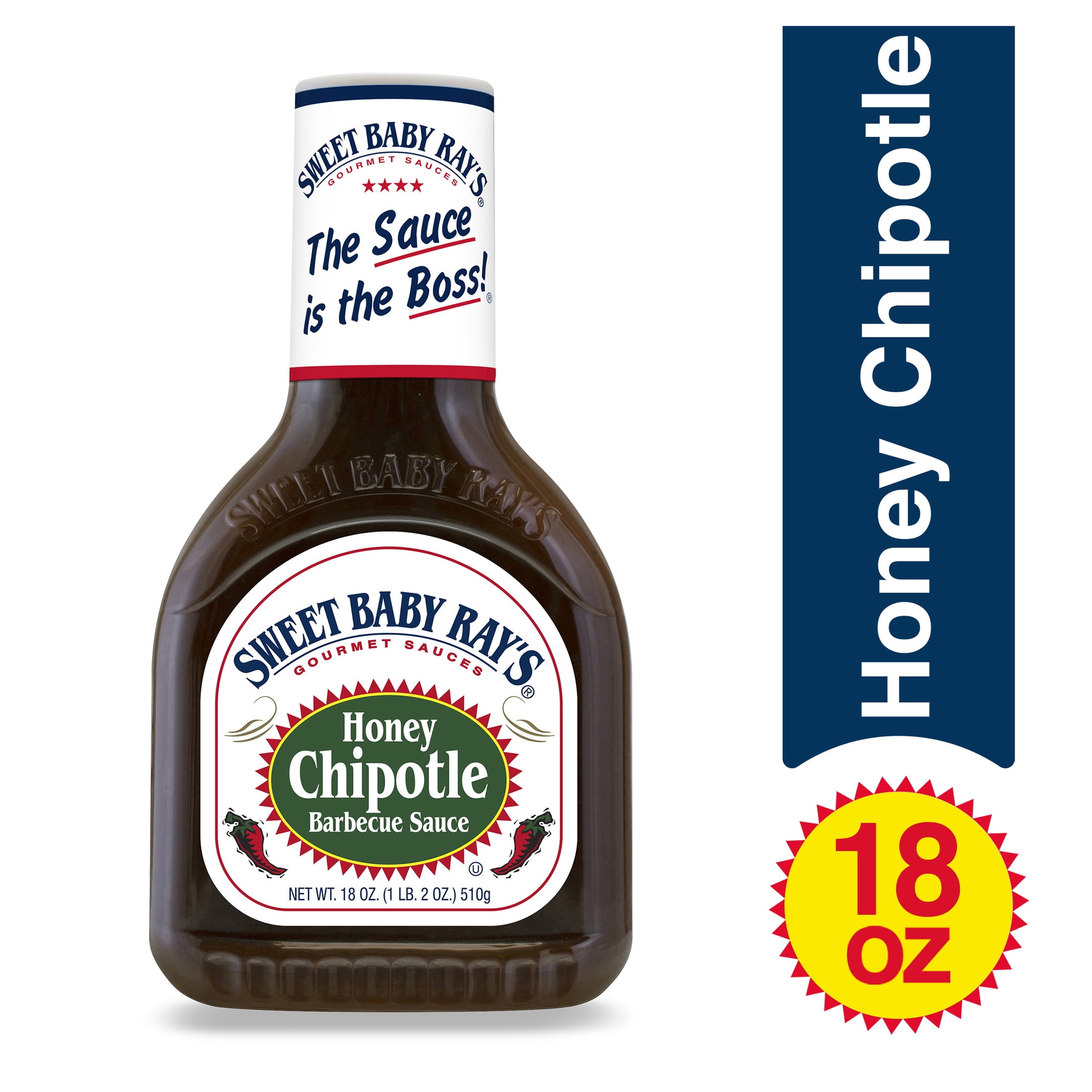 Sweet Baby Ray's Honey Chipotle BBQ Sauce 18 oz