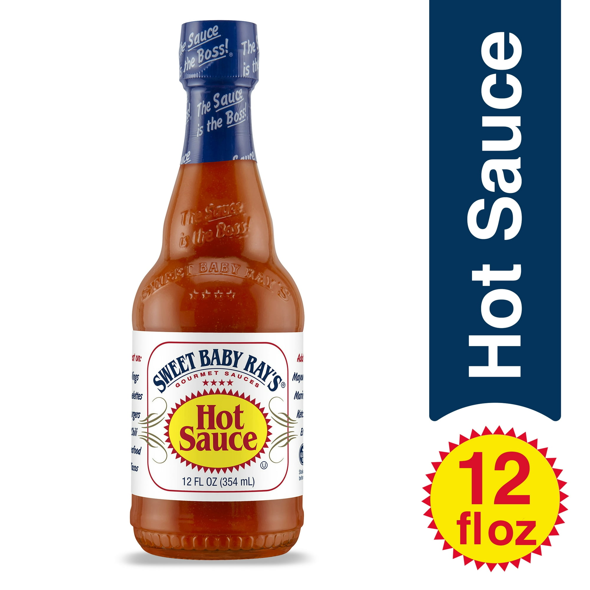 SWEET BABY RAYS HOT SAUCE 12 OZ