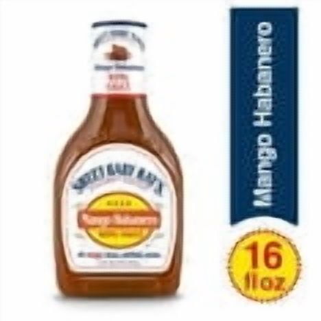 Sweet Baby Ray's Mango Habanero Wing Sauce 16 fl oz, Pack of 4