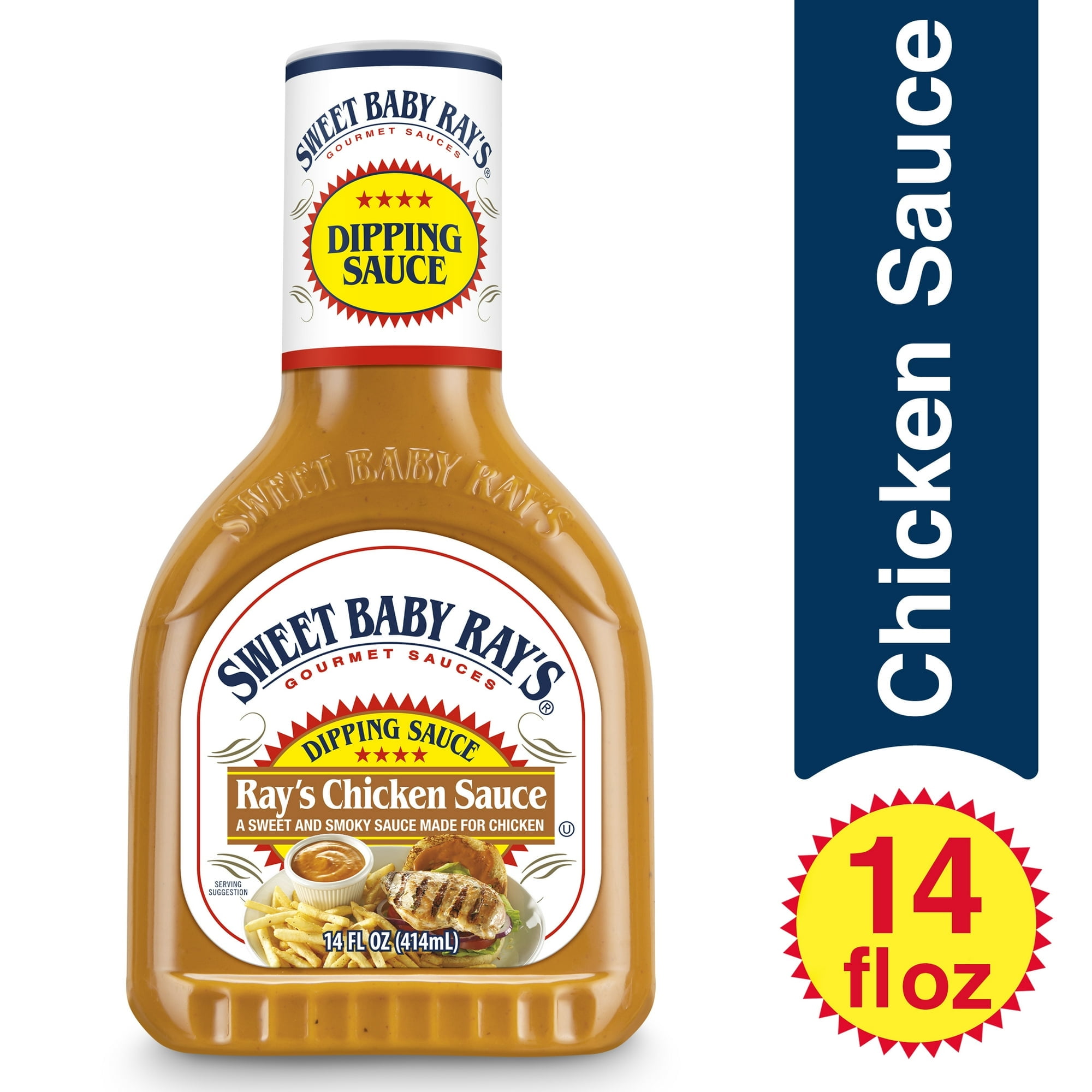 Sweet Baby Ray's Ray's Chicken Sauce Dipping Sauce 14 fl oz (Pack of 4)
