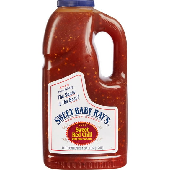 Sweet Baby Ray's Sweet Red Chili Wing Sauce & Glaze, 1 Gallon (pack of 2)