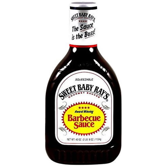 Sweet Baby Rays Barbecue Sauce, Original, 40 oz (Pack of 12)