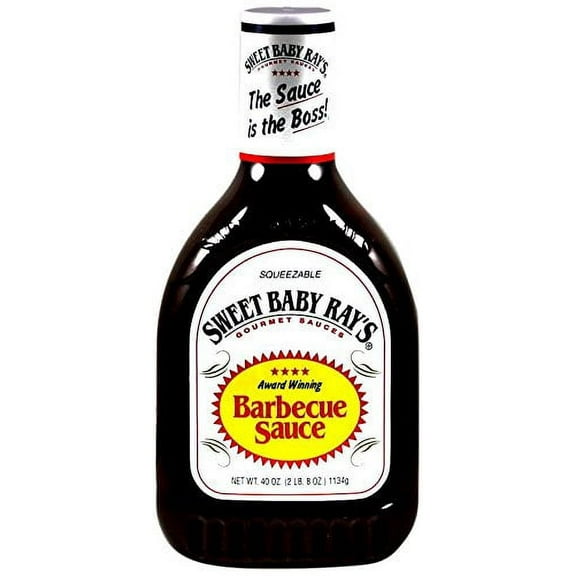 Sweet Baby Rays Barbecue Sauce, Original, 40 oz (Pack of 8)