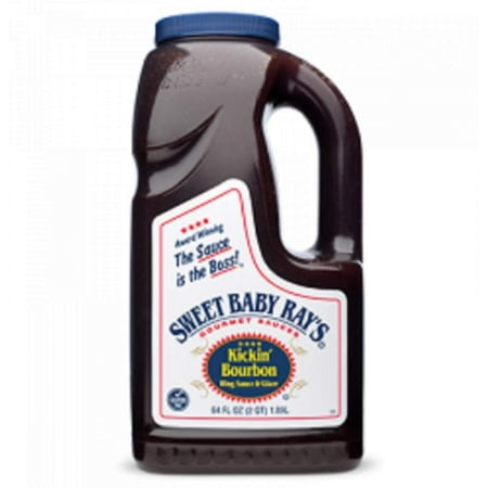 Sweet Baby Rays Kickin' Bourbon 64 oz 2 Pack