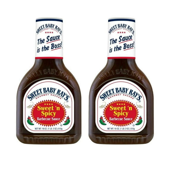 Sweet Baby Rays Sweet N Spicy Barbecue Sauce (18 Fl Oz (Pack Of 2))