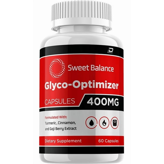 Sweet Balance Glyco Optimizer Capsules Supplement - Sweet Balance Optimizer Advanced Formula, Sweet Balance, Sweet Balance Booster Reviews, Maximum Strength Glycogen Supplement (60 Capsules)