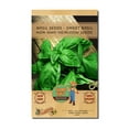 Sweet Basil Seeds MMF7 Leafy Vegetable Seeds for Planting NonGMO