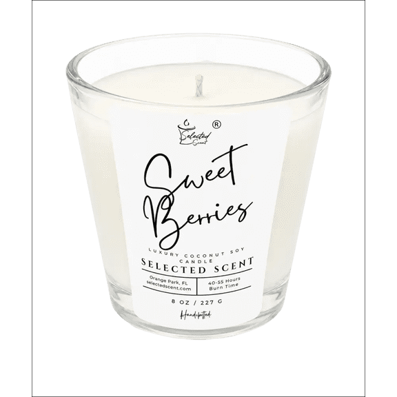 Sweet Berries 8 Oz Candle
