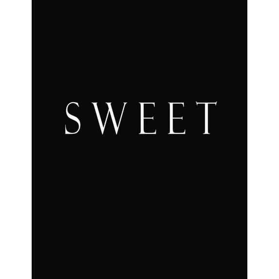 Sweet: Black and White Decorative Book to Stack Together on Coffee Tables, Bookshelves and Interior Design - Add Bookish Charm Decor to Your Home - Stack Deco Books together to create Your unique Fash