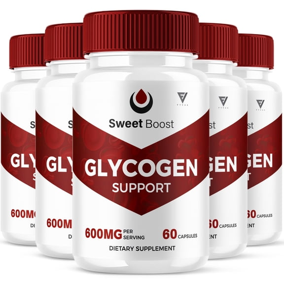 Sweet Boost Glycogen Support Capsules, Sweet Boost Dietary Supplement for Overall Wellness, SweetBoost (300 Capsules)