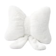 thumbnail image 1 of Sweet Bow Shaped Throw Pillow, Ultra Soft Plush Bowknot Cushion for Sofa Bed Living Room Home Decor Styles Office, 1 of 4