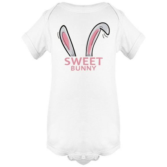Sweet Bunny Cute  Print  Bodysuit Infant -Image by Shutterstock,  6 Months