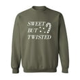 thumbnail image 1 of Sweet But Twisted Crewneck Sweatshirt, 1 of 3