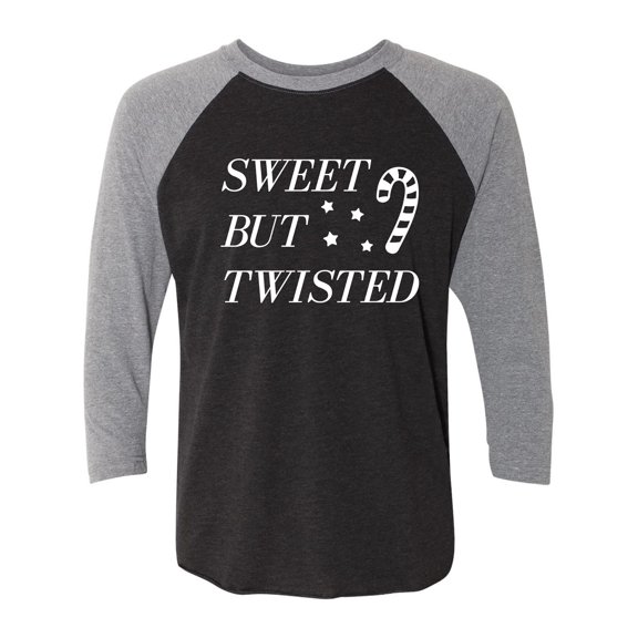 Sweet But Twisted Unisex 3/4 Sleeve Baseball Raglan Tee