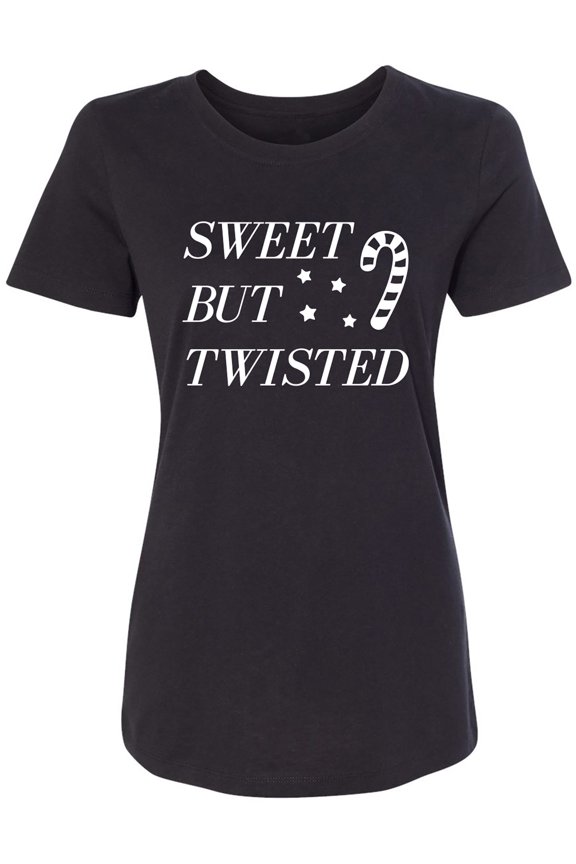 Sweet But Twisted Womens crewneck tee