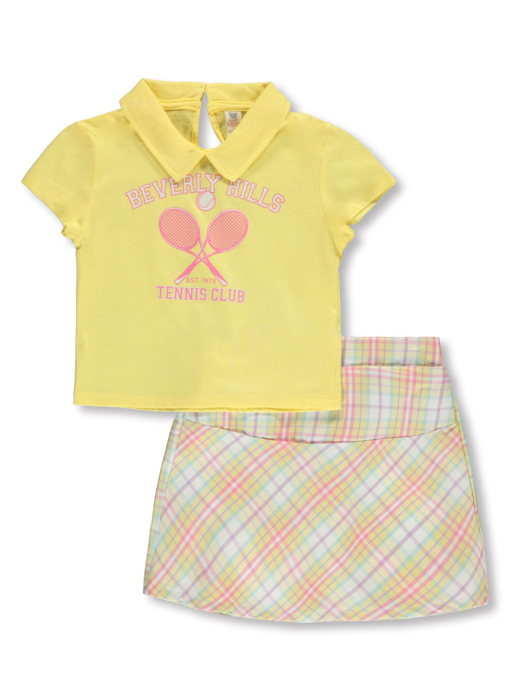 Stylish Square Girls Skirt Set main image 1