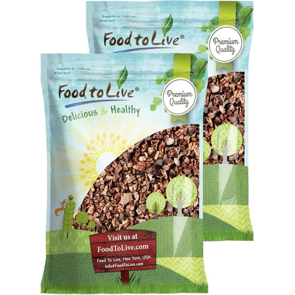 Sweet Cacao Nibs with Coconut Sugar, 20 Pounds  Vegan, Kosher, Bulk - by Food to Live