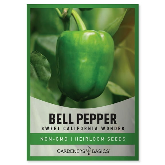 Sweet California Wonder Bell Pepper Seeds