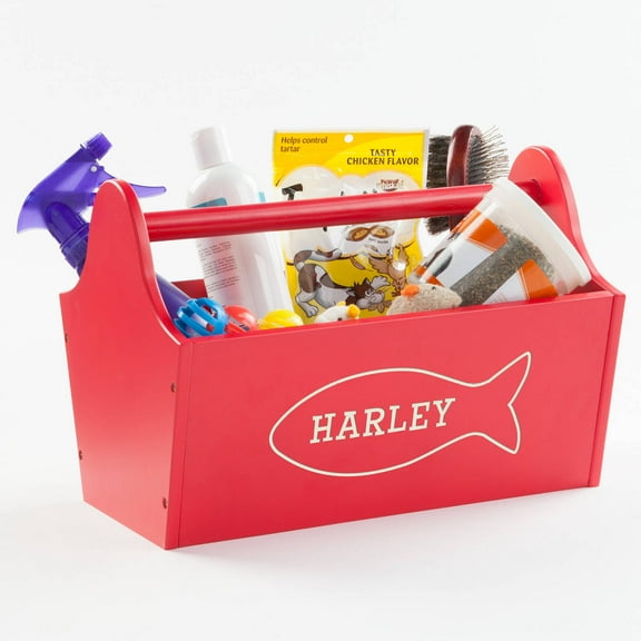 Sweet Cat Personalized Storage Caddy