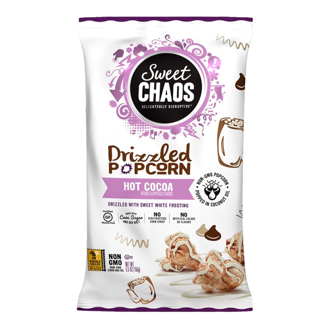 Sweet Chaos Hot Cocoa Drizzled Popcorn 5.5 oz - Walmart.com