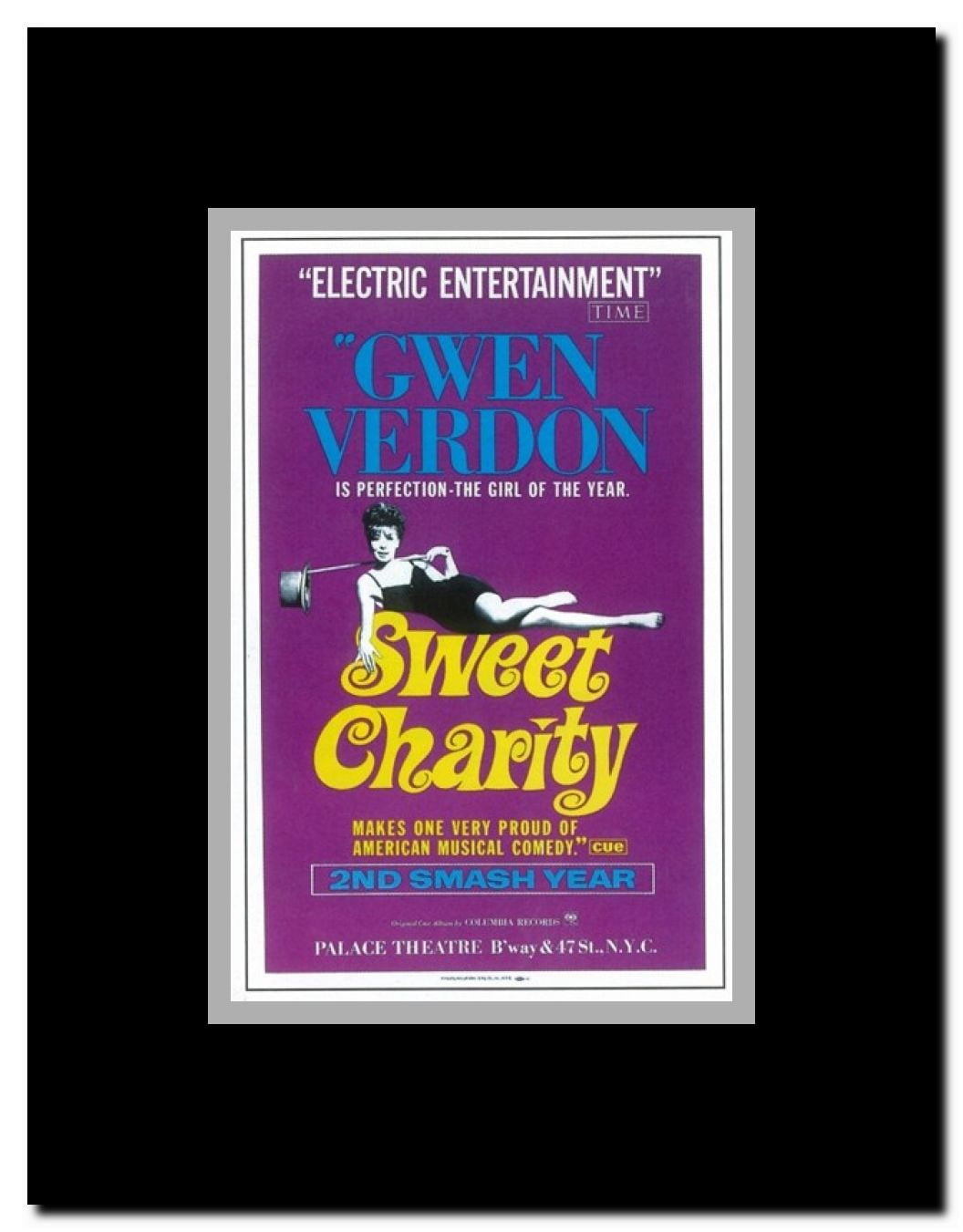 Sweet Charity (Broadway) Framed Movie Poster