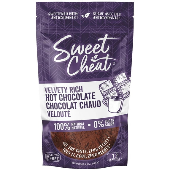 Sweet Cheat Hot Chocolate - Sugar-free, Sweetened only with 100% pure Monk