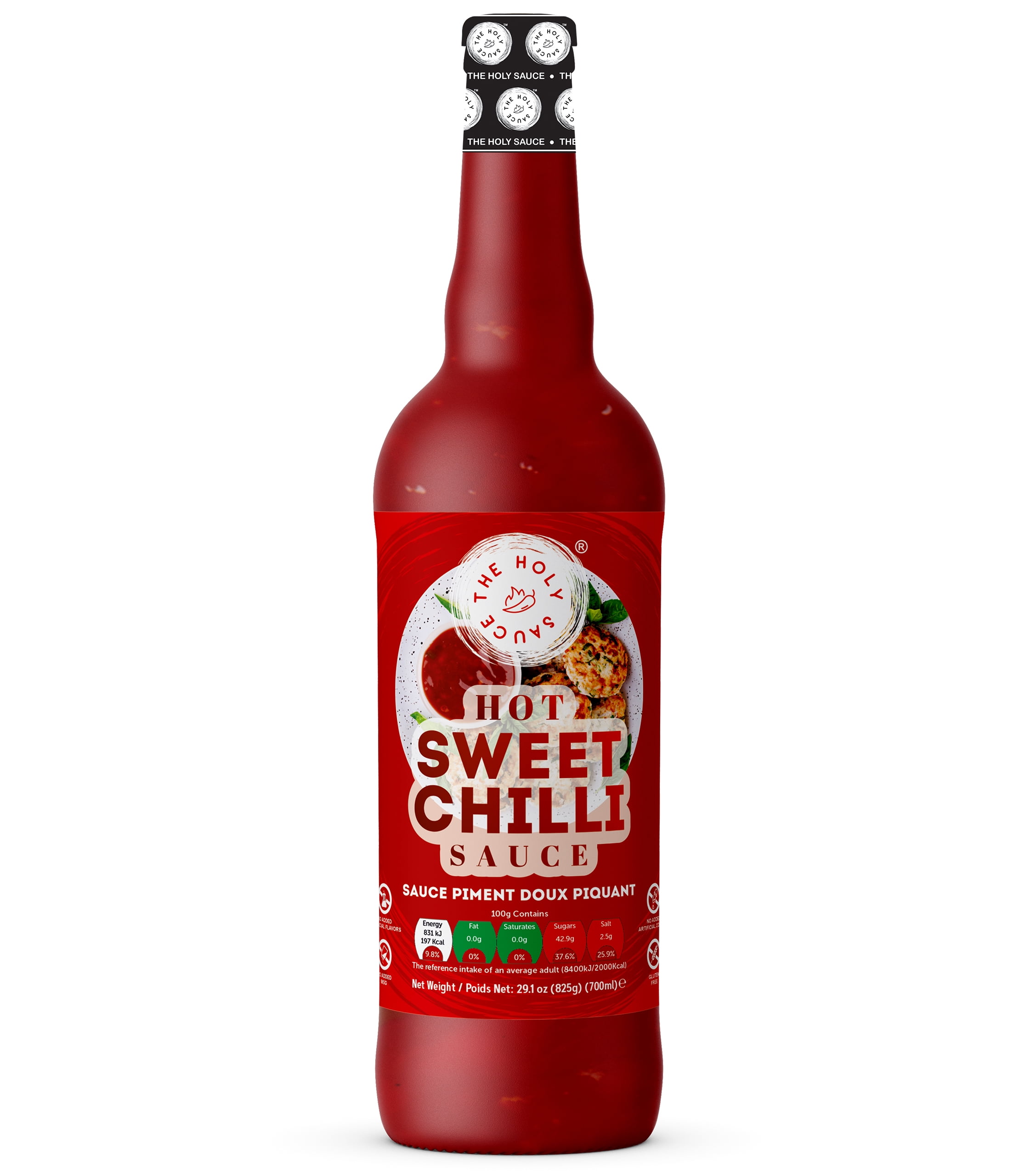 Sweet Chili Sauce Gluten Free, No MSG, Artificial Flavors or Colors