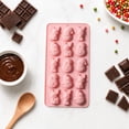 thumbnail image 1 of Sweet Christmas Silicone Chocolate Mold – Xmas Cartoon Figure Silicone Baking Molds – Reusable Flexible Silicone Molds for Chocolate Homemade Holiday Snacks, 1 of 9