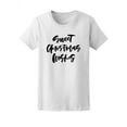 thumbnail image 1 of Sweet Christmas Wishes, Enjoy T-Shirt Women -Image by Shutterstock, Female Small, 1 of 2