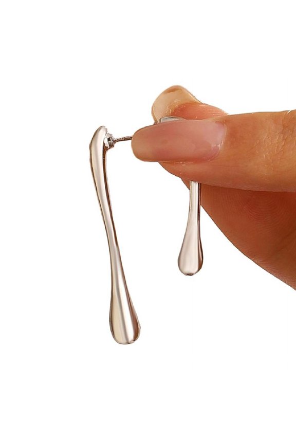 Sweet Cool Dangle Earrings Fashion Irregular Line Drop Earrings Y2K Temperament Pendant Earrings Simple Party Jewelry