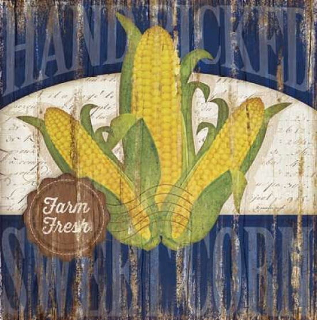 Sweet Corn Canvas Art - Jennifer Pugh (24 x 24)