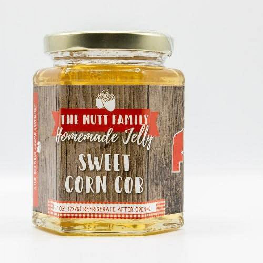 Sweet Corn Cob Jelly 9 Oz Jar Home Grown Ingredients Nutt Family