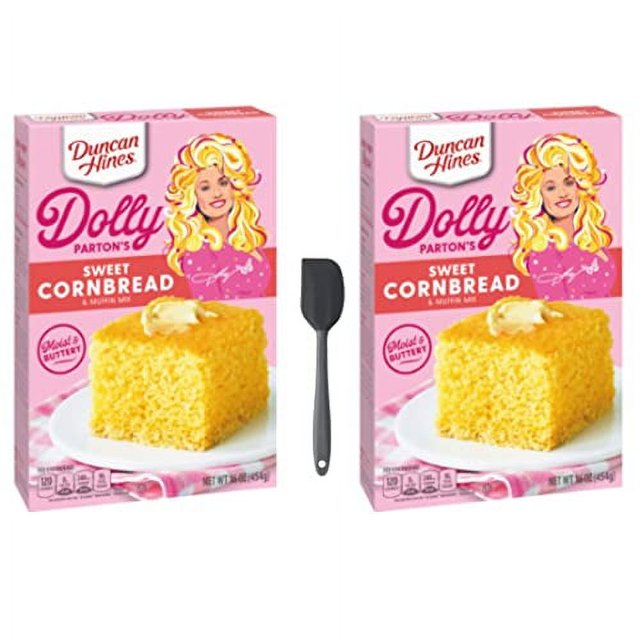 Sweet Cornbread And Mix Bundle, Includes Two (2) 16 Oz Sweet Cornbread