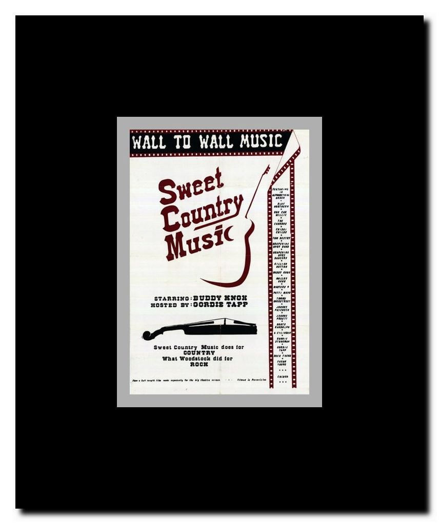 Sweet Country Music Framed Movie Poster