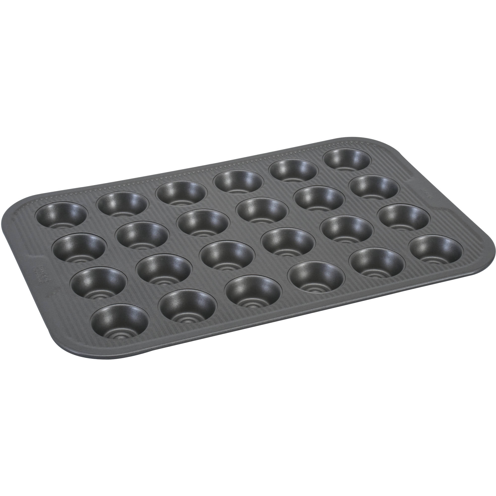 Silver Non-stick 24 Cup Mini Muffin Baking Pan