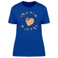 thumbnail image 1 of Sweet Cupcake With Cherry T-Shirt Women -Image by Shutterstock, Female Small, 1 of 2