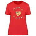 thumbnail image 1 of Sweet Cupcake With Cherry T-Shirt Women -Image by Shutterstock, Female x-Large, 1 of 2