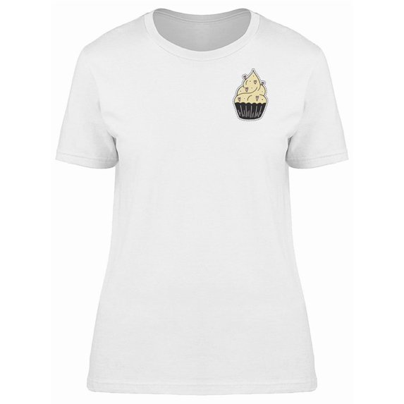 Sweet Cupcake With Hearts Tee Women's -Image by Shutterstock