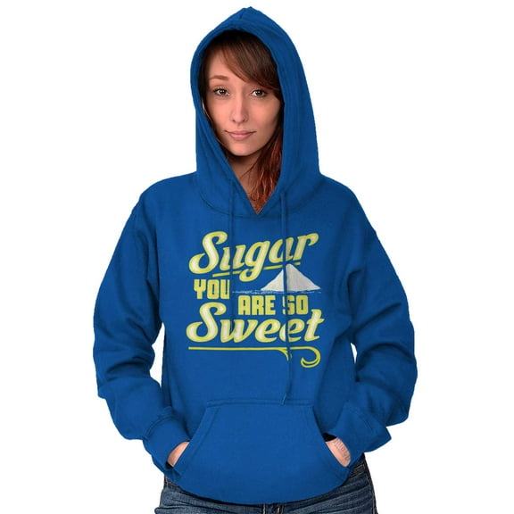 Sweet Cute Pick-Up Line Corny Nerdy Hoodie Sweatshirt Women Brisco Brands S