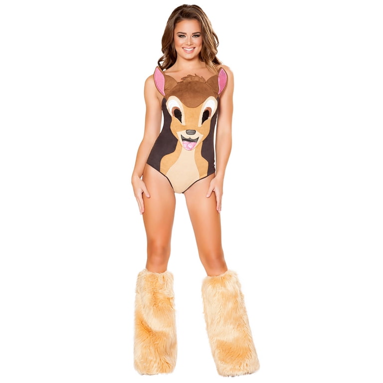 sexy deer lingerie Furry Elk Deer Fuzzy Kitten Cosplay Set Lingerie Costume Kawaii Babe main image 1
