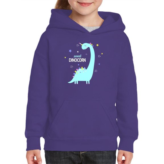 Sweet Dinocorn Hoodie Juniors -Image by Shutterstock,  Medium