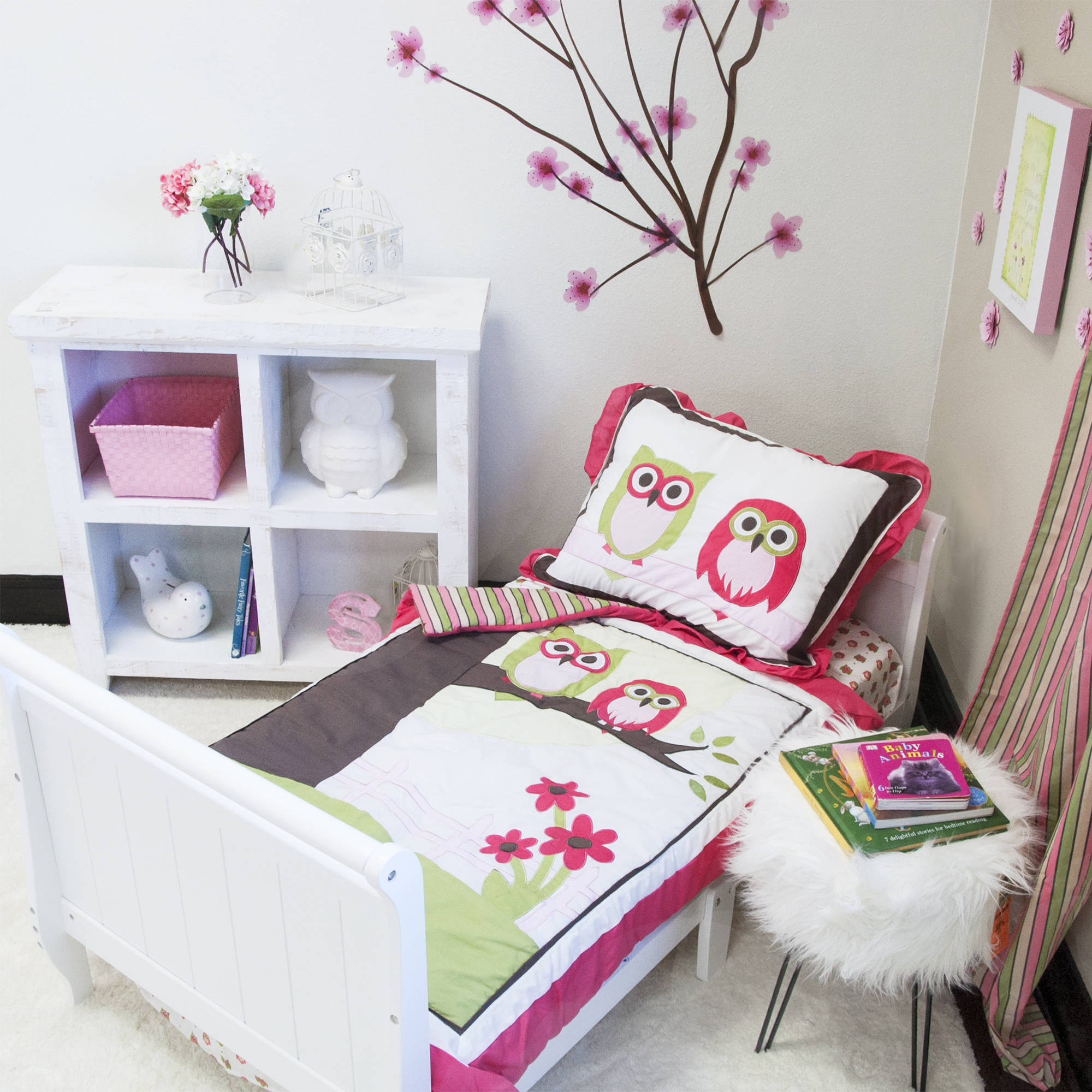 Sweet Dream Owl Toddler Bedding Set