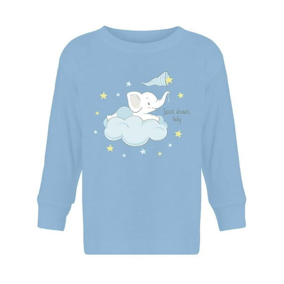 Sweet Dreams Baby Elephant Long Sleeve Toddler -Image by Shutterstock, 2 Toddler