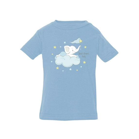 Sweet Dreams Baby Elephant T-Shirt Infant -Image by Shutterstock, 6 Months