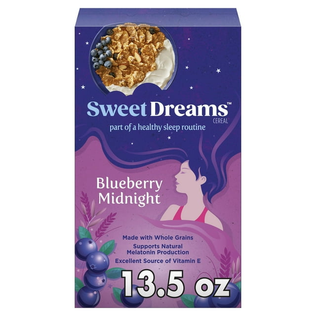 Sweet Dreams Blueberry and Almond Cereal, Night Time Blueberry Cereal